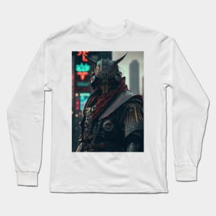 Sci Fi Samurai Long Sleeve T-Shirt
